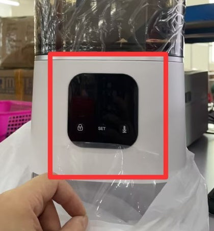 Alimentador automático para mascotas, gran capacidad, grabadora de voz inteligente, control por aplicación, temporizador, dispensador de comida para perros y gatos con WiFi, cuenco para mascotas
